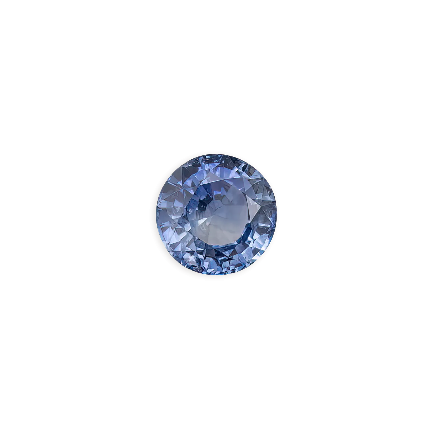 1.84ct Round Cut Blue Ceylon Sapphire SR227