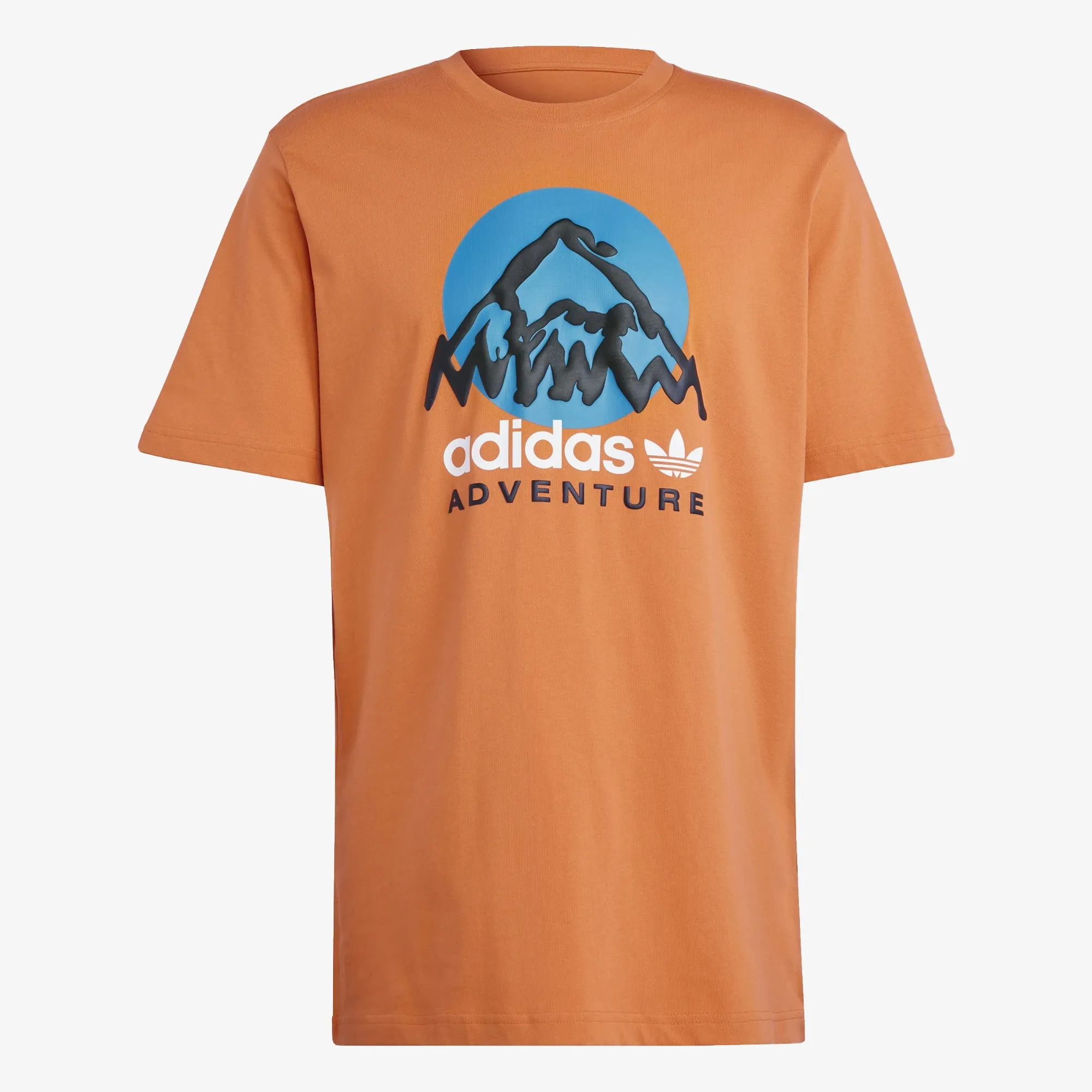 ADIDAS ADVENTURE MOUNTAIN FRONT TEE 'CRAFT ORANGE'