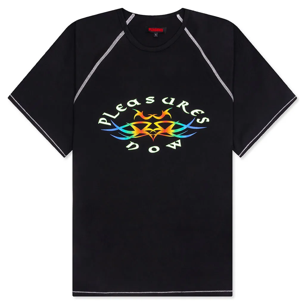 Adventure Raglan Sport Shirt - Black