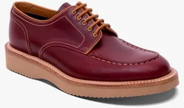 Barker Michigan Stylish Shoe - Burgundy Waxy Calf