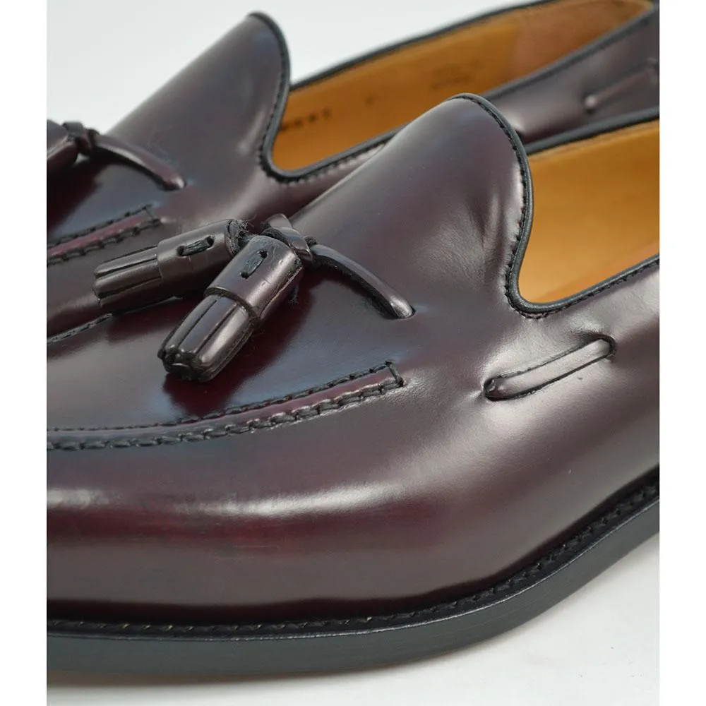 Berwick 1707 Tasselled Slip On (8491) - Burgundy Rois