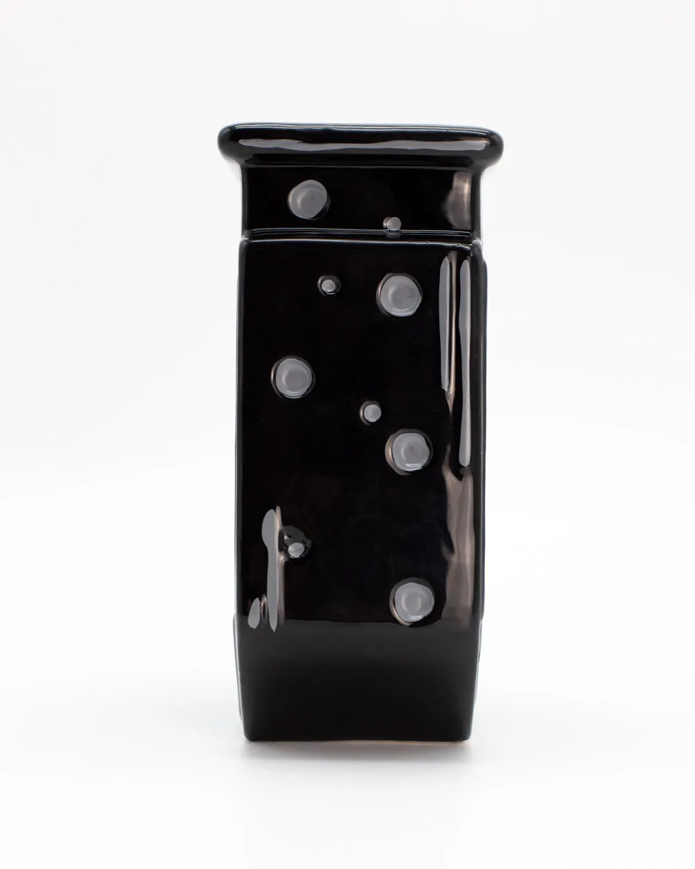 Black Poison Bottle Jar