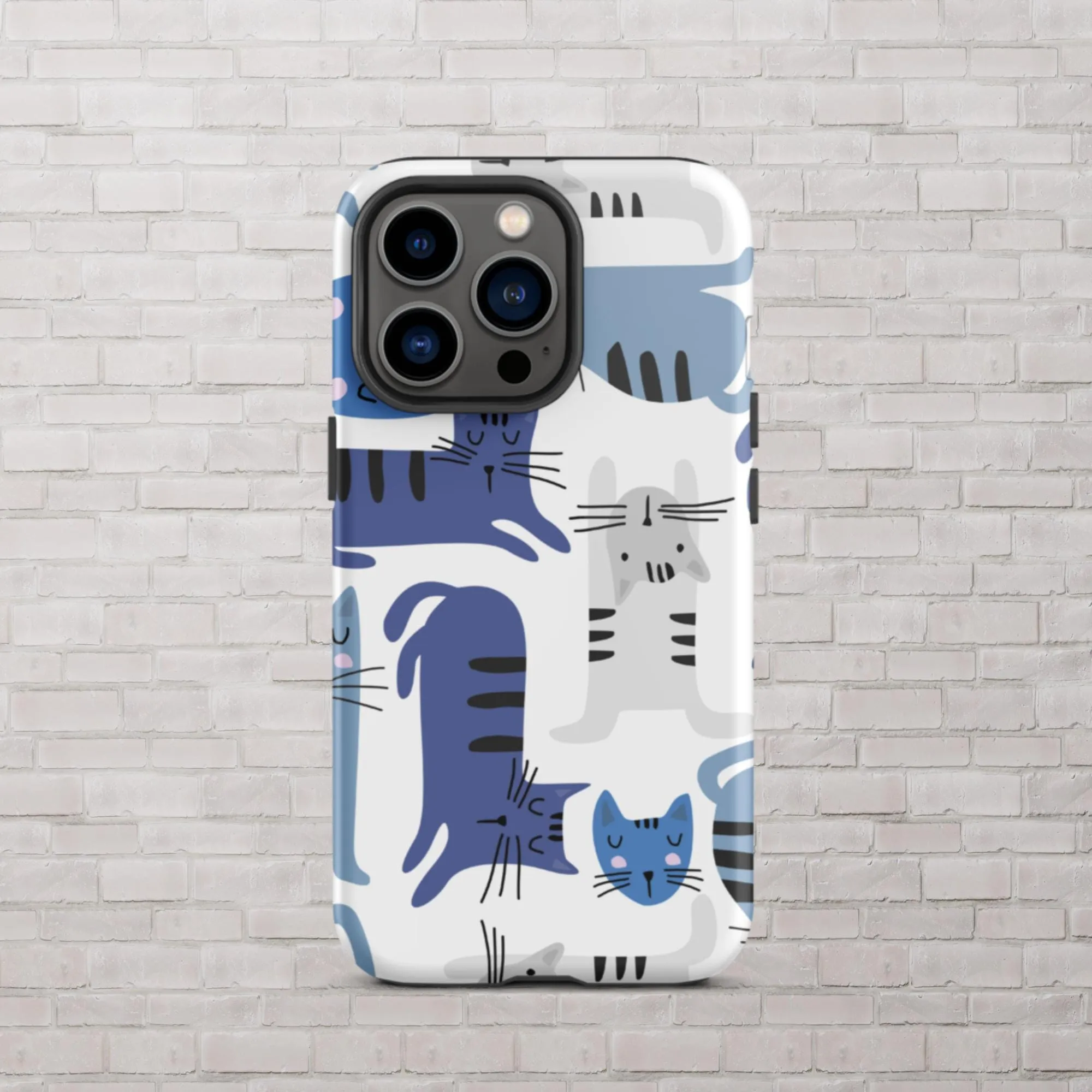 Blue Cats iPhone Case - KBB Exclusive