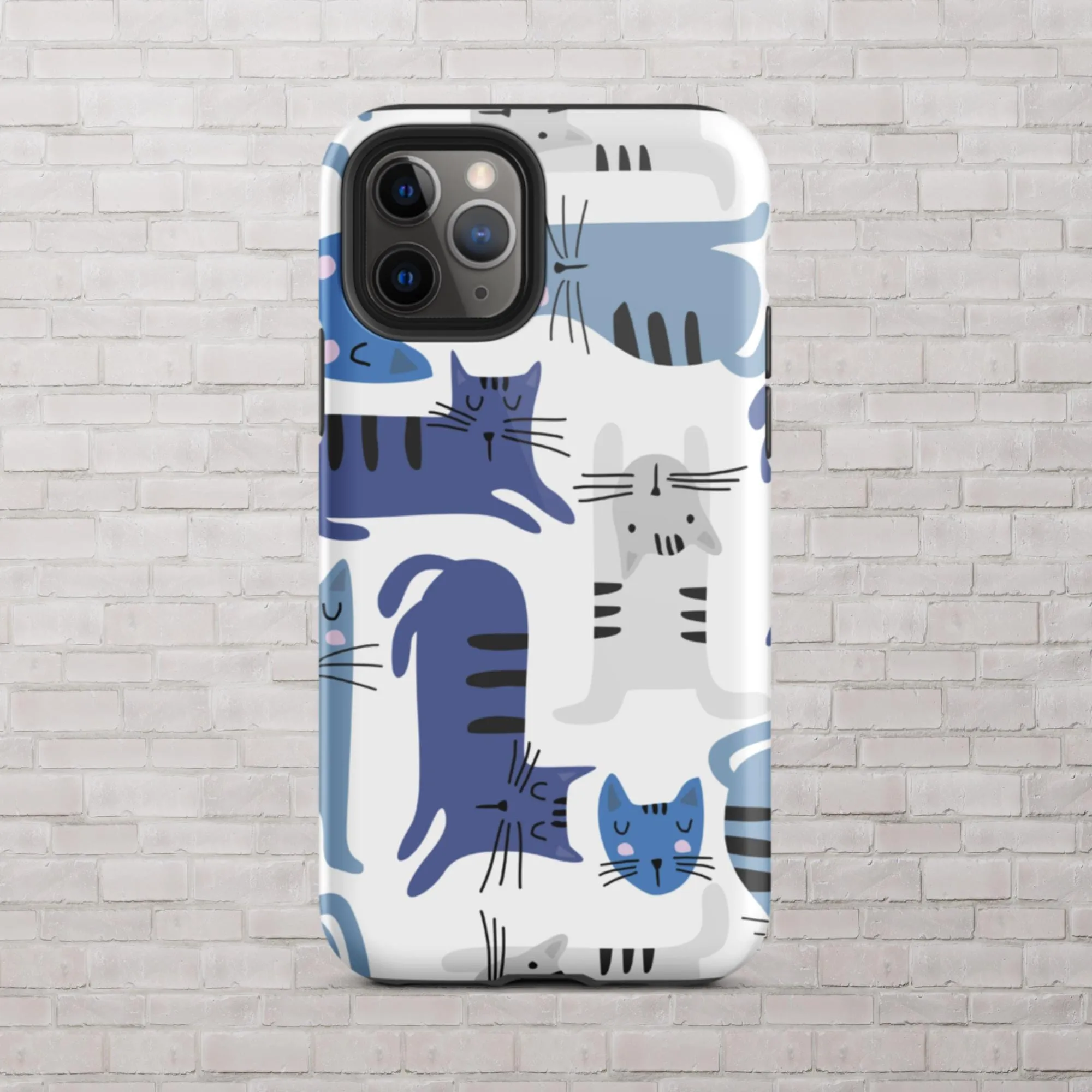 Blue Cats iPhone Case - KBB Exclusive