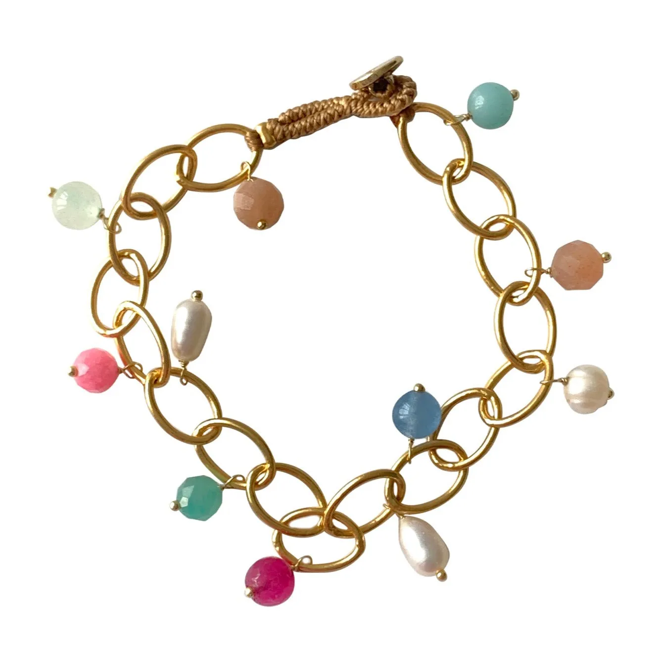 BRACELET IBU CIRCLE MULTI STONES