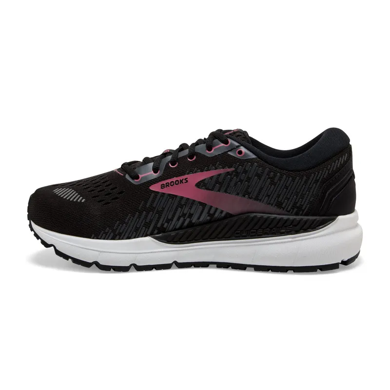 Brooks Womens Addiction GTS 15 Athletic Shoes- Black/Ebony