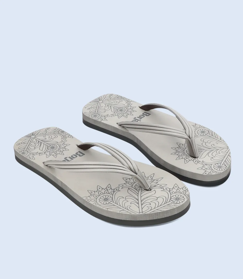 BW9277-GREY-Women Flipflop