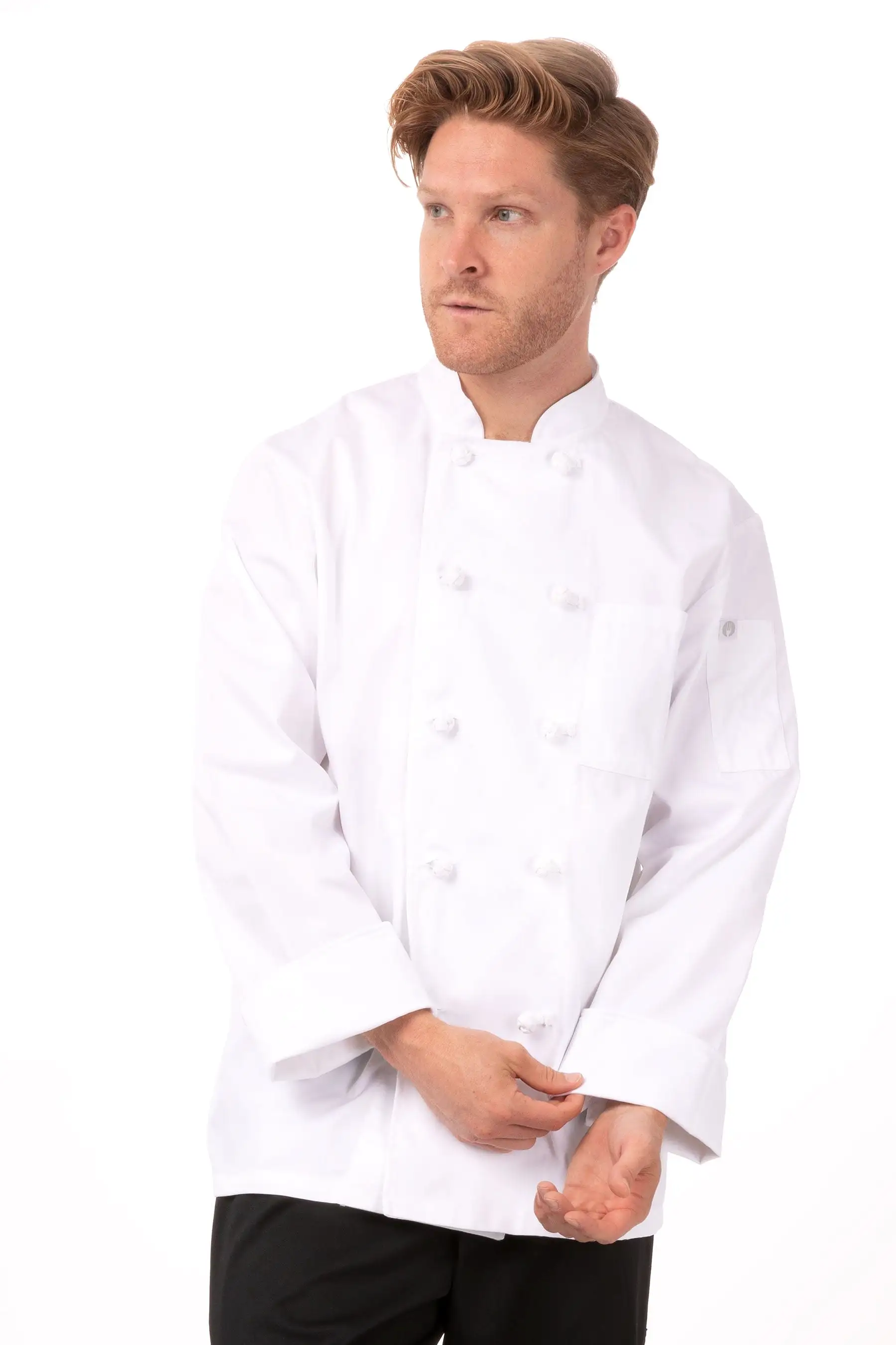 Chef Works Bordeaux Basic Chef Coat