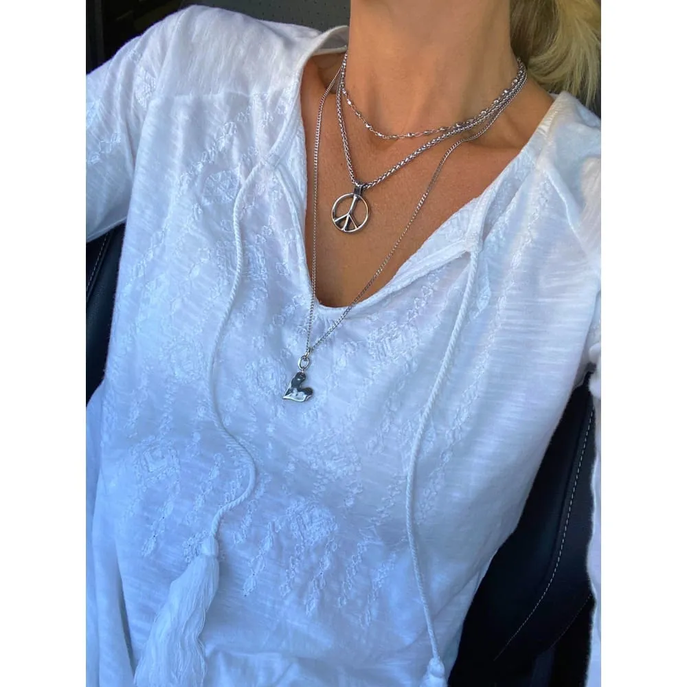 CLASSIC PEACE NECKLACE