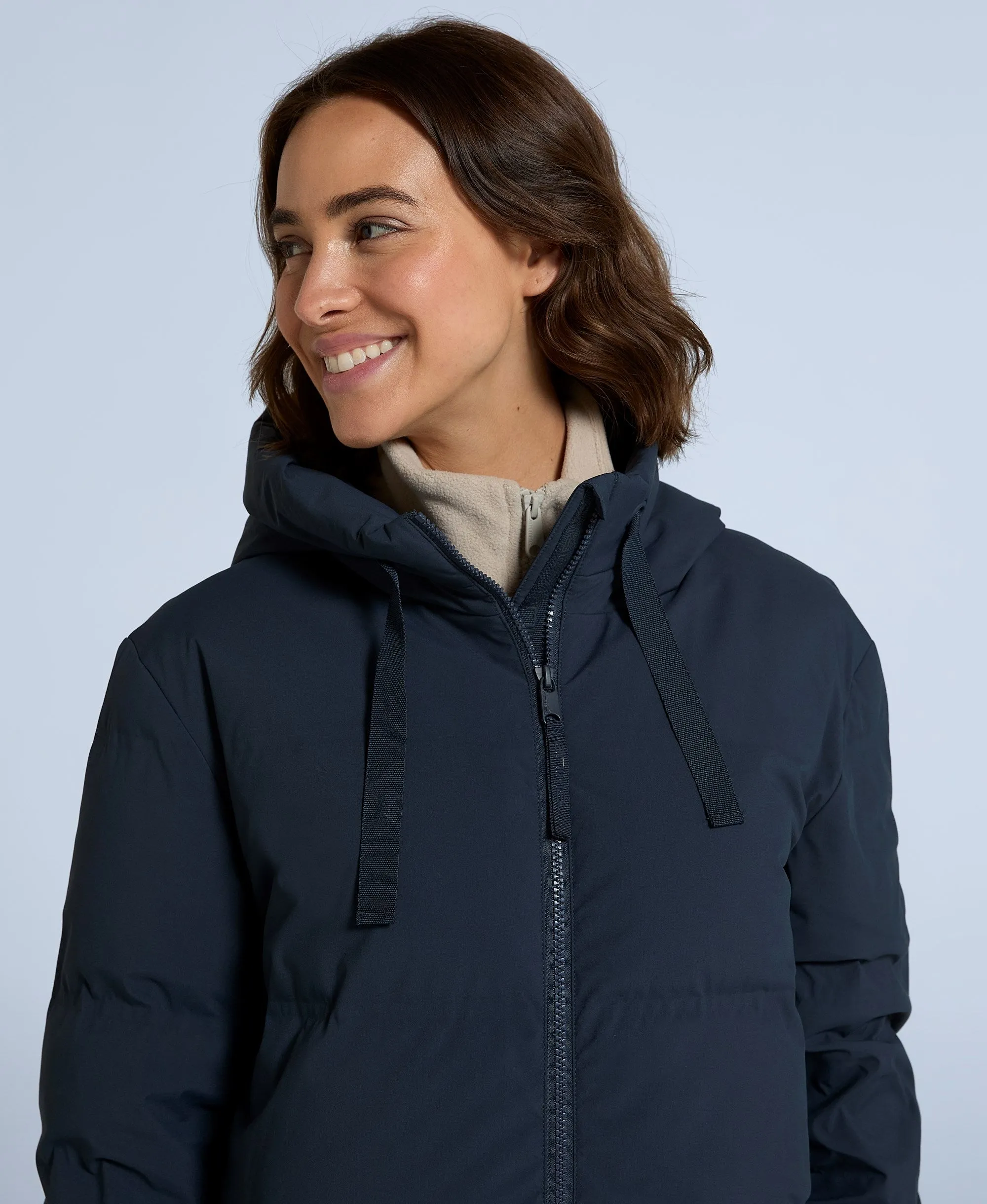 Cosi Cloud Womens RDS Down Coat - Navy