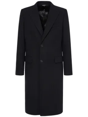 Dolce&Gabbana   Single breasted wool coat 