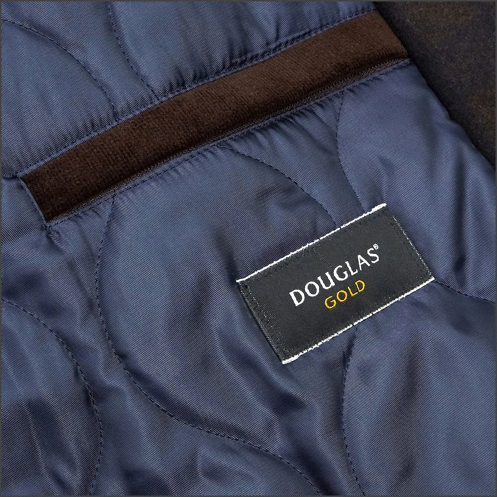 Douglas Barkley Brown  Check Car Coat<>