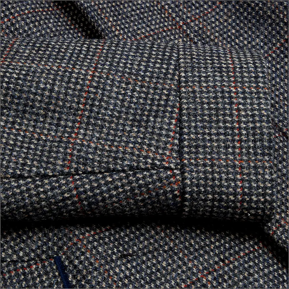 Douglas Frampton Grey Check Car Coat<>