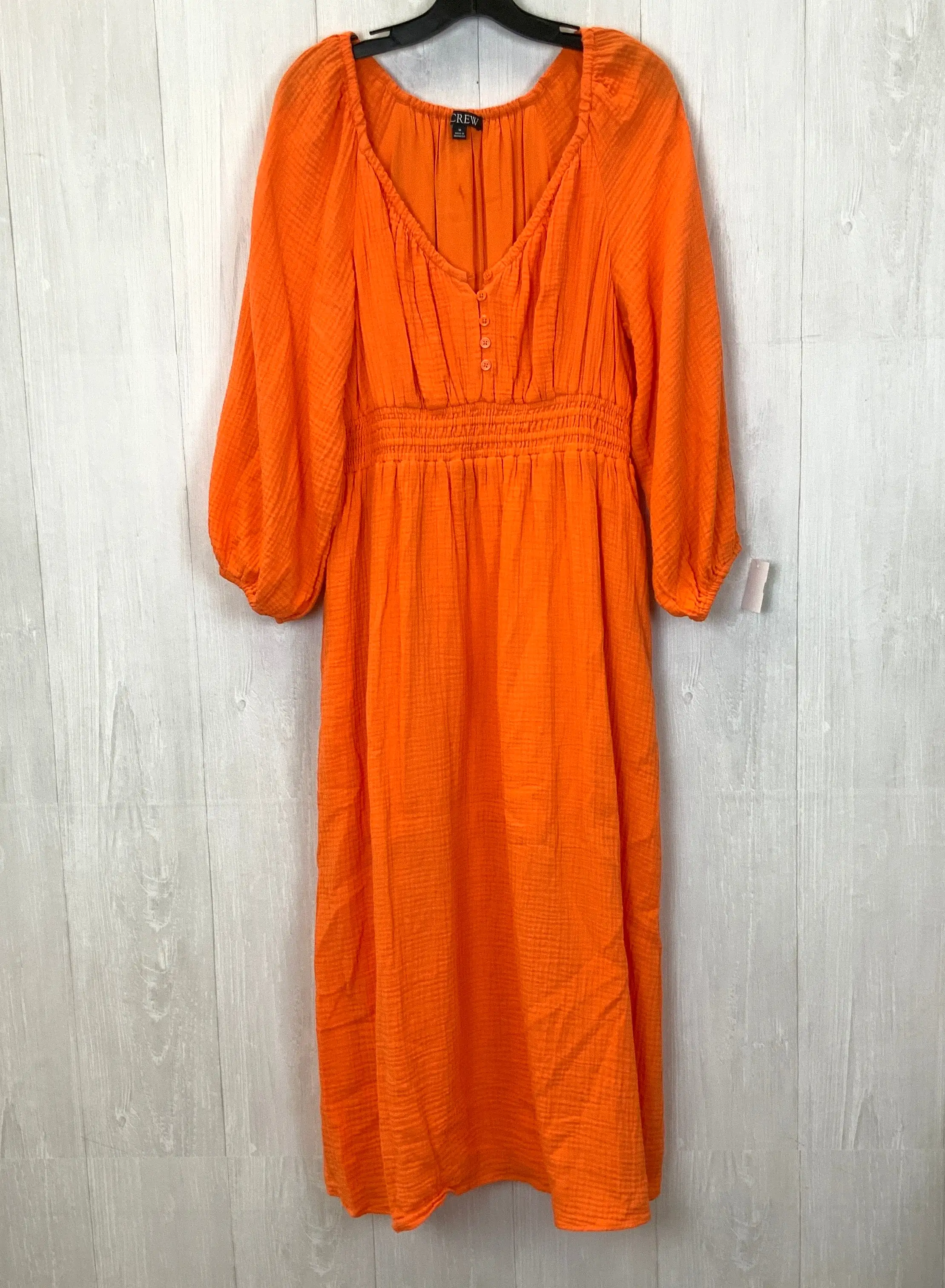 Dress Casual Midi By J Crew  Size: M