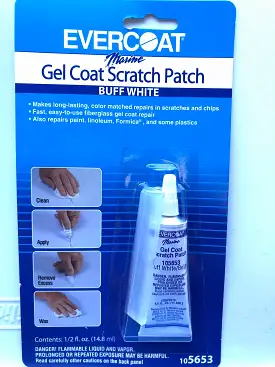 Evercoat Marine Gel Coat Scratch Patch Buff White