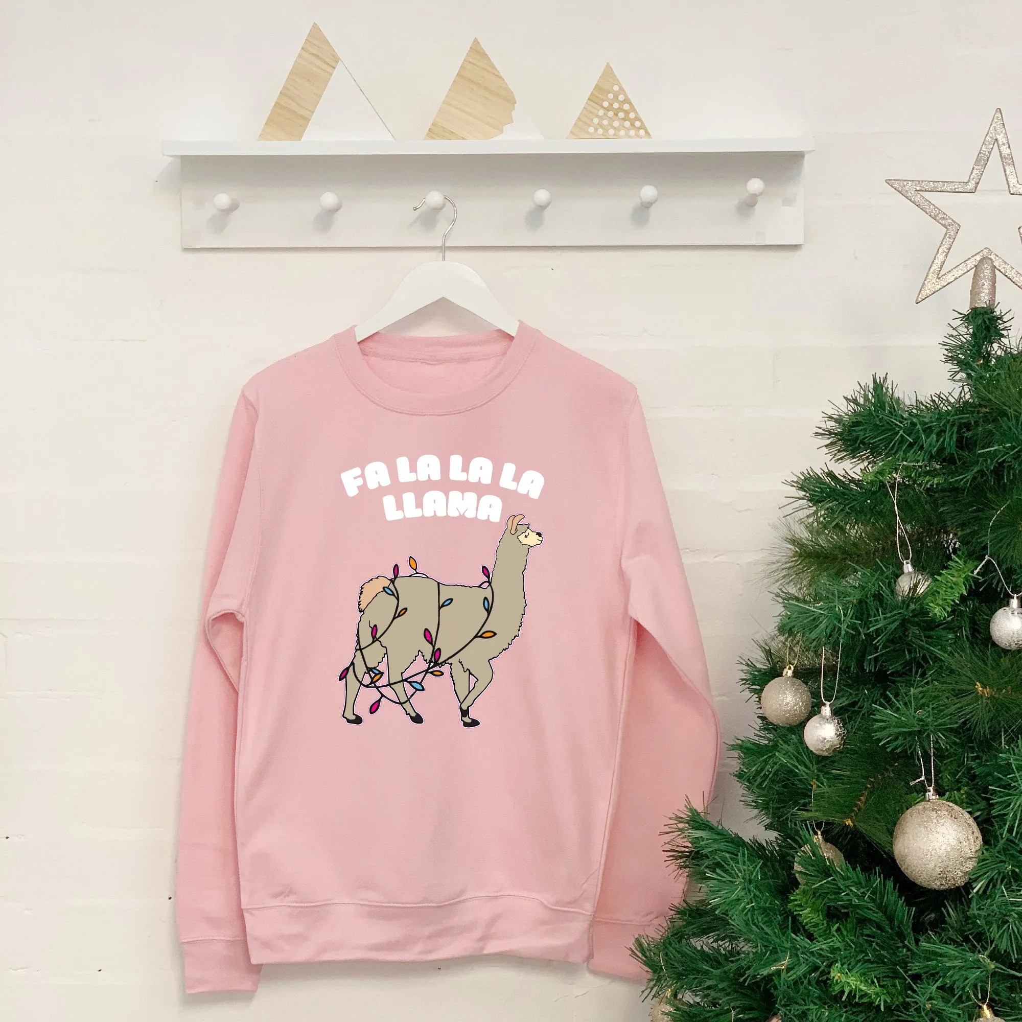 Fa La La La Llama Christmas Sweatshirt