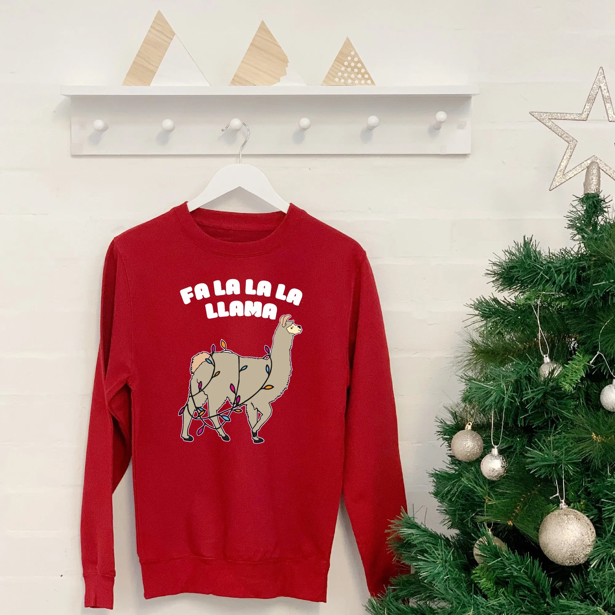 Fa La La La Llama Christmas Sweatshirt