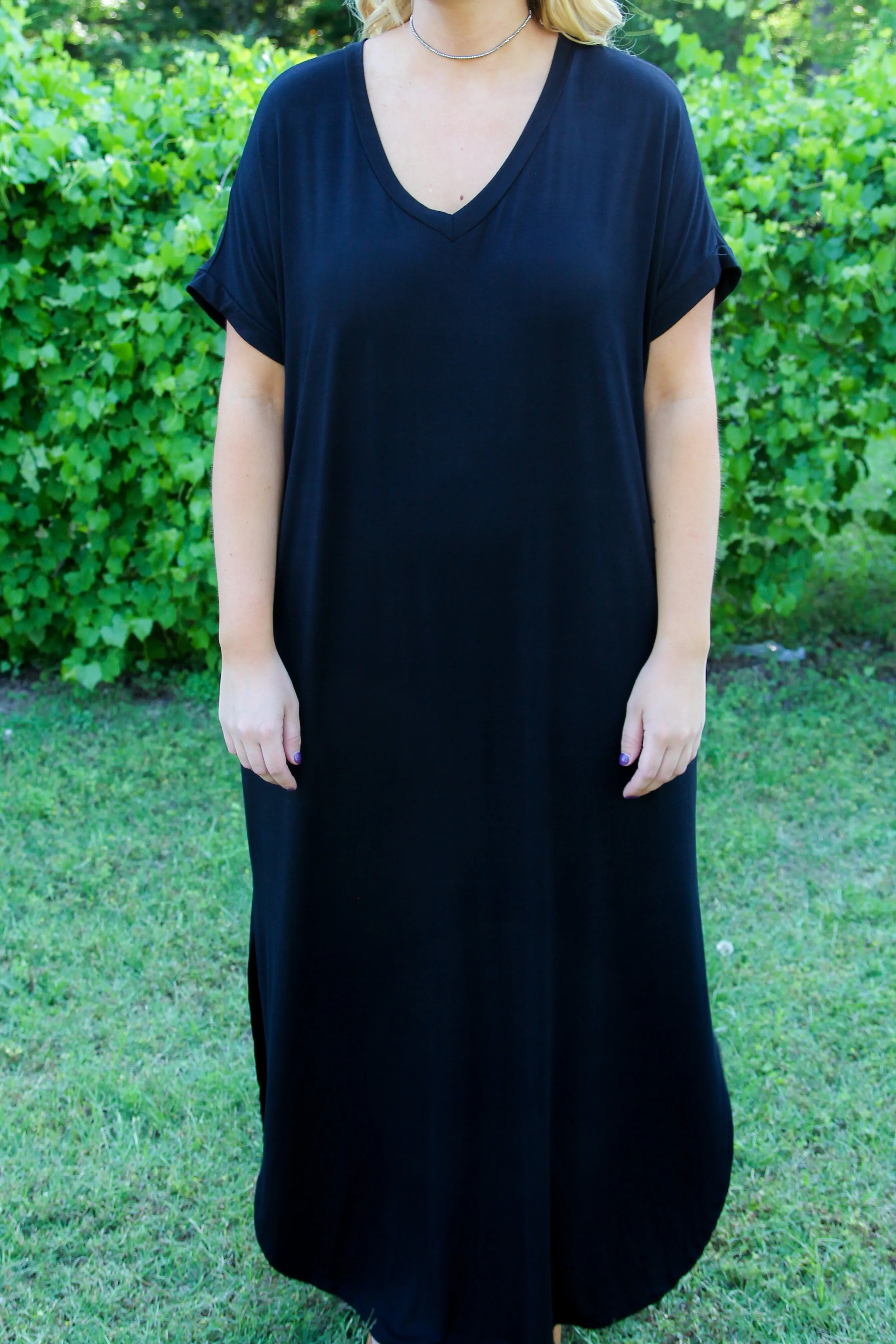 Flow With It Maxi Dress, Black