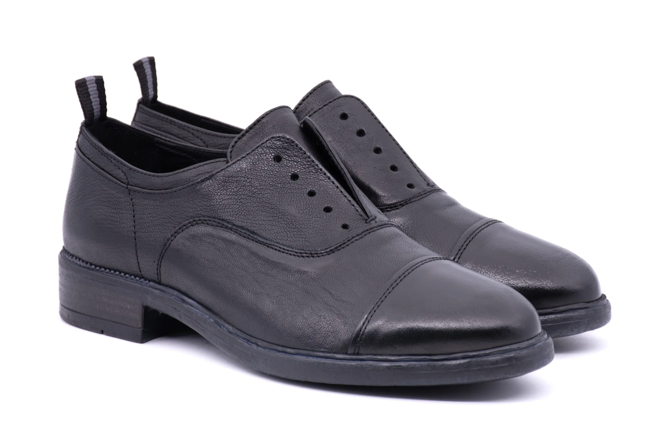 Francesina slip on in pelle Morbida