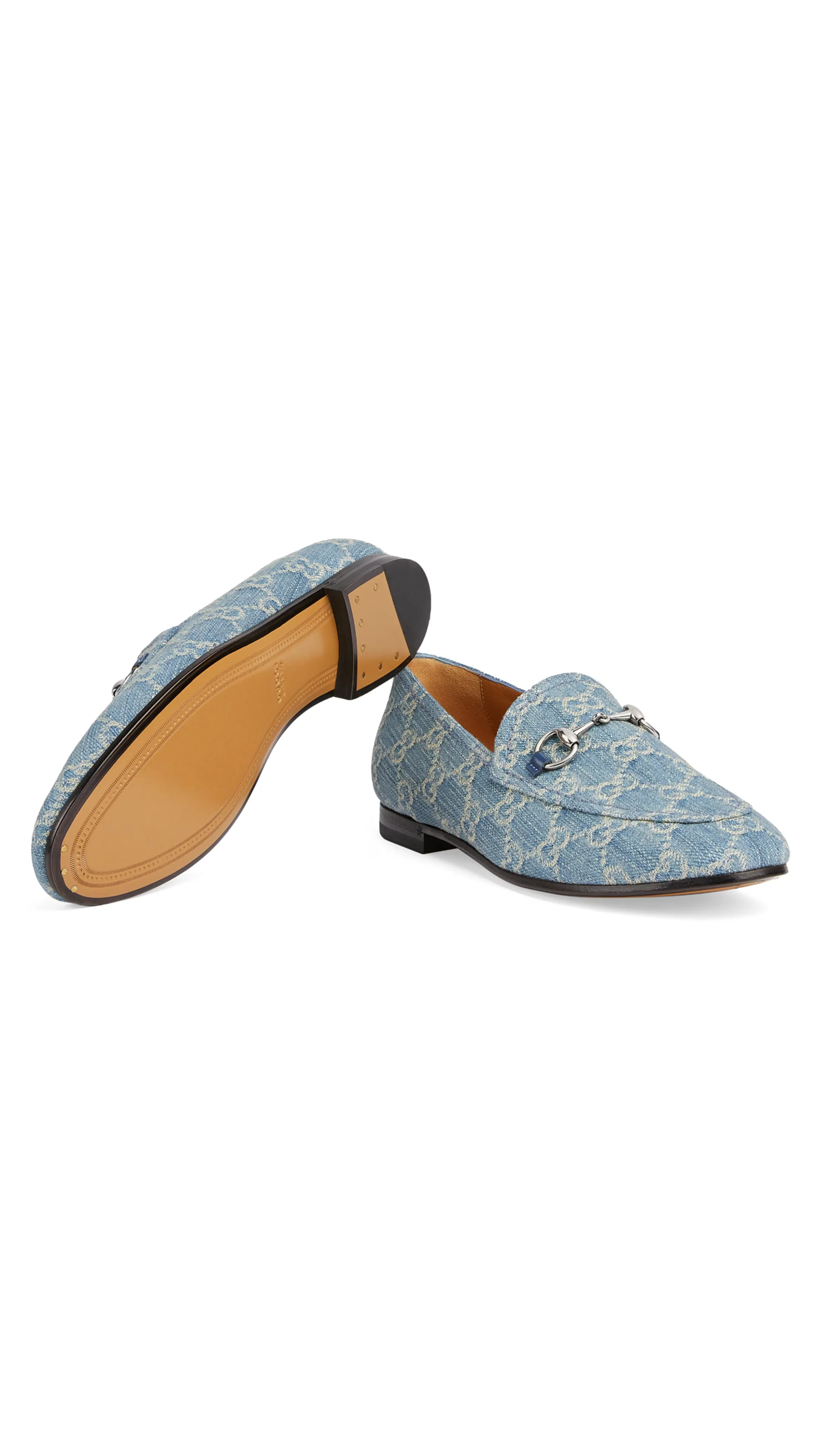 GG Denim Jordaan Loafers - Blue