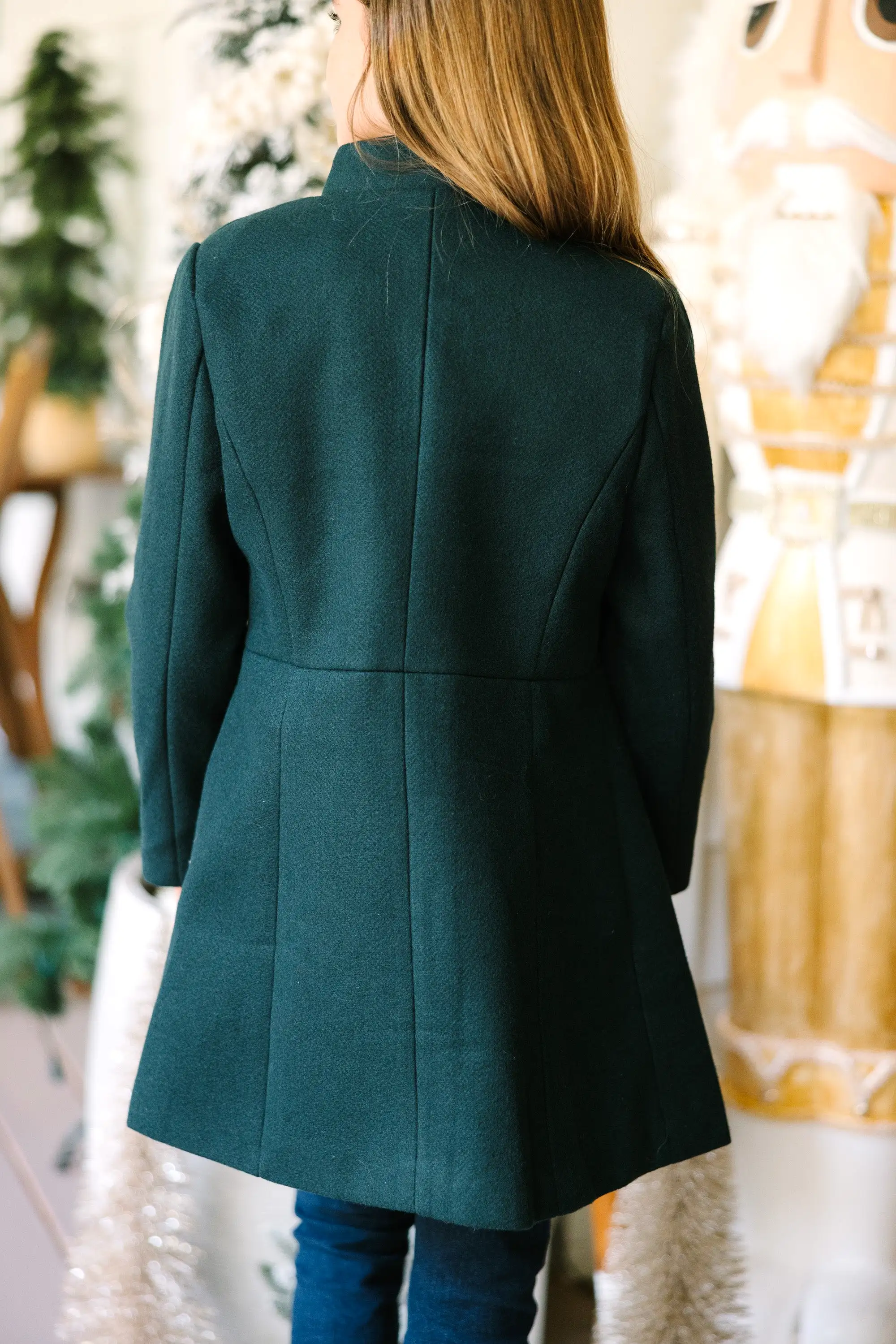 Girls: City Streets Hunter Green Coat