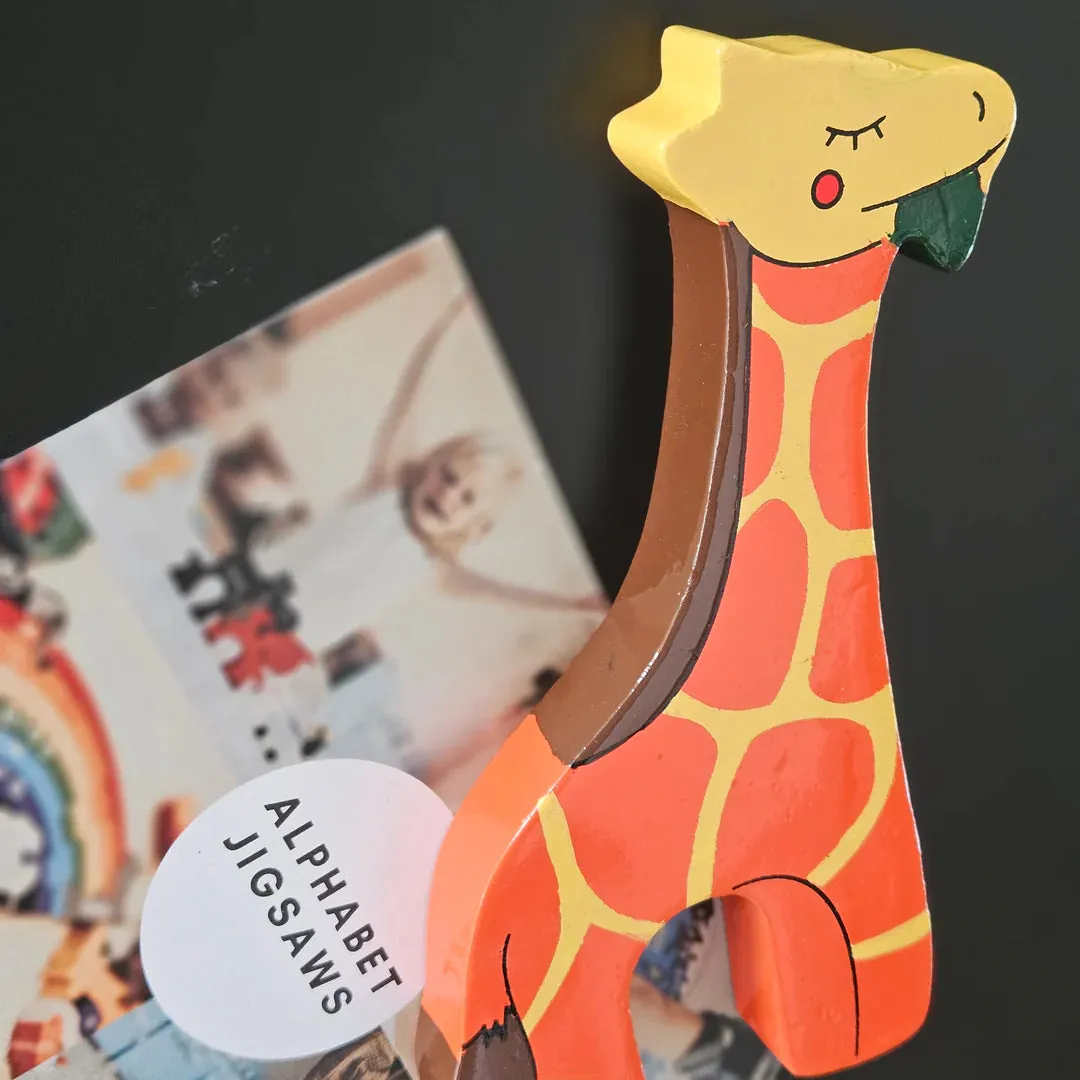 Girraffe Magnet - Alphabet Jigsaw