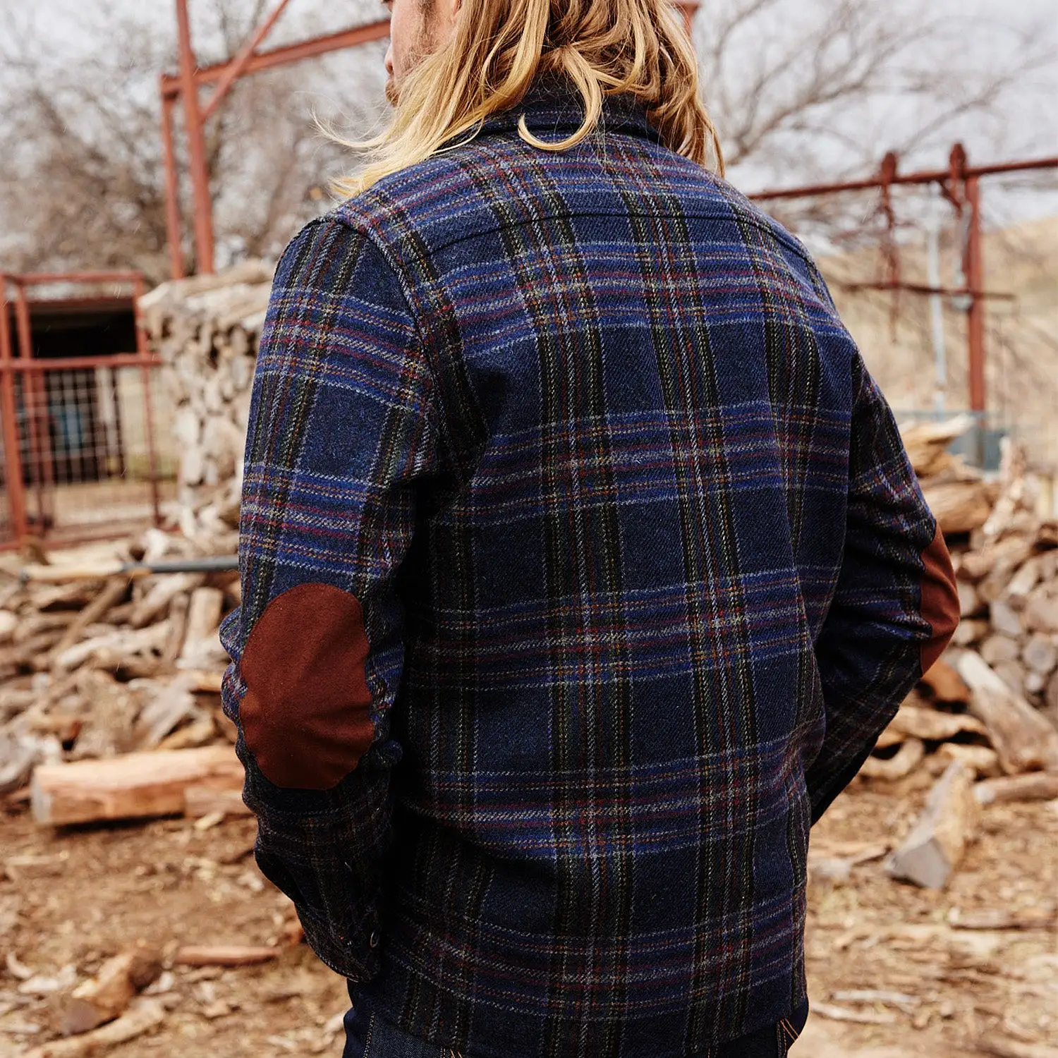 Gordy Chore Coat :: Blue Plaid