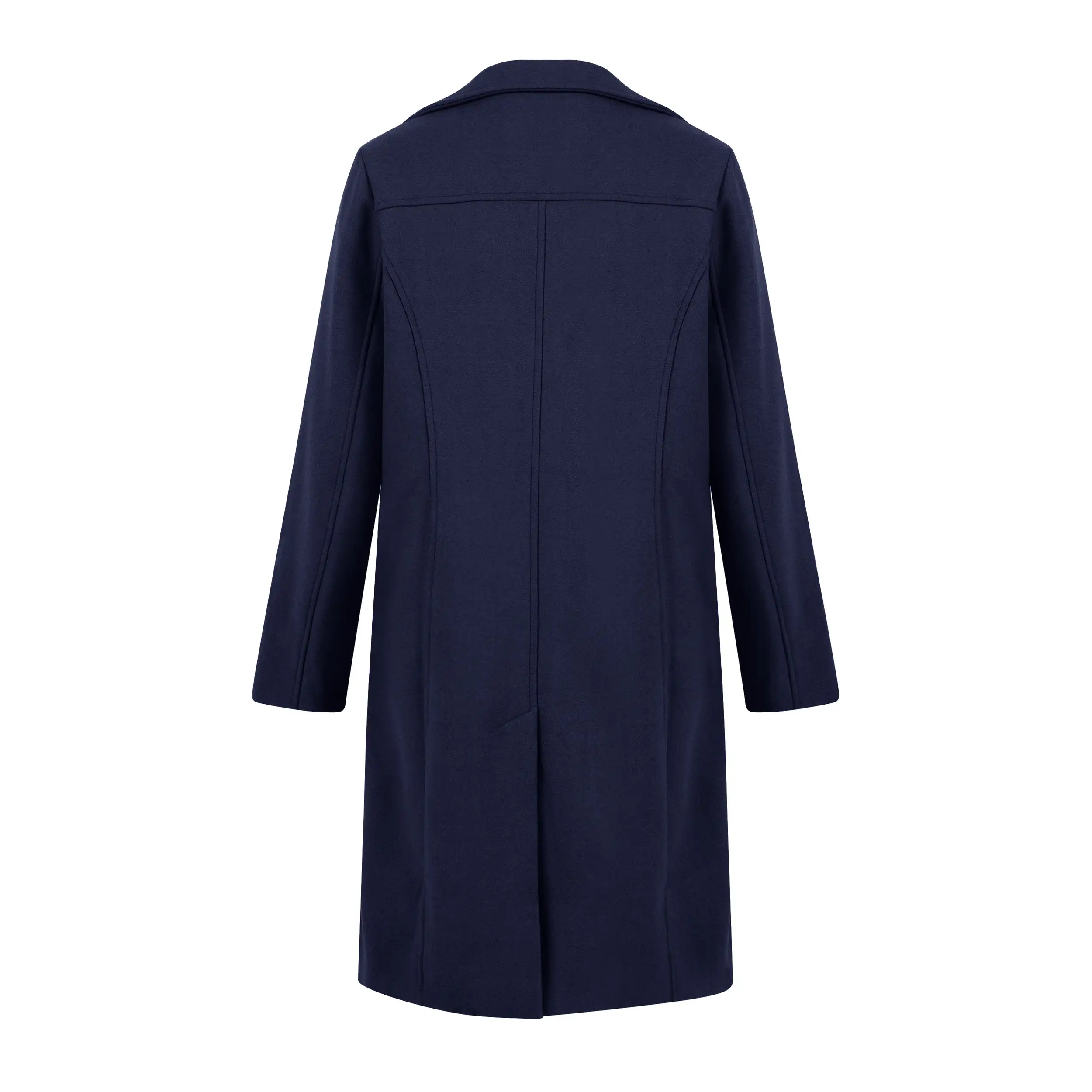 Haute Edition Women's 3/4 Length Belted Robe Pea Coat