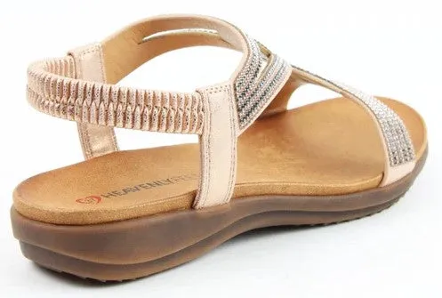 Heavenly Feet Pippa Womens Slip On Sandal