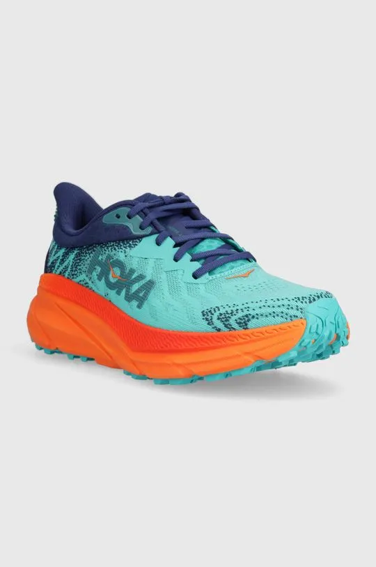 Hoka One One running shoes Challenger ATR 7 turquoise color