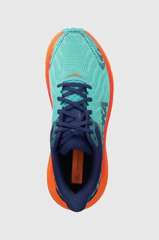 Hoka One One running shoes Challenger ATR 7 turquoise color