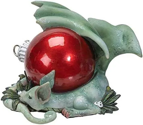 Holiday Treasure Dragon Figurine