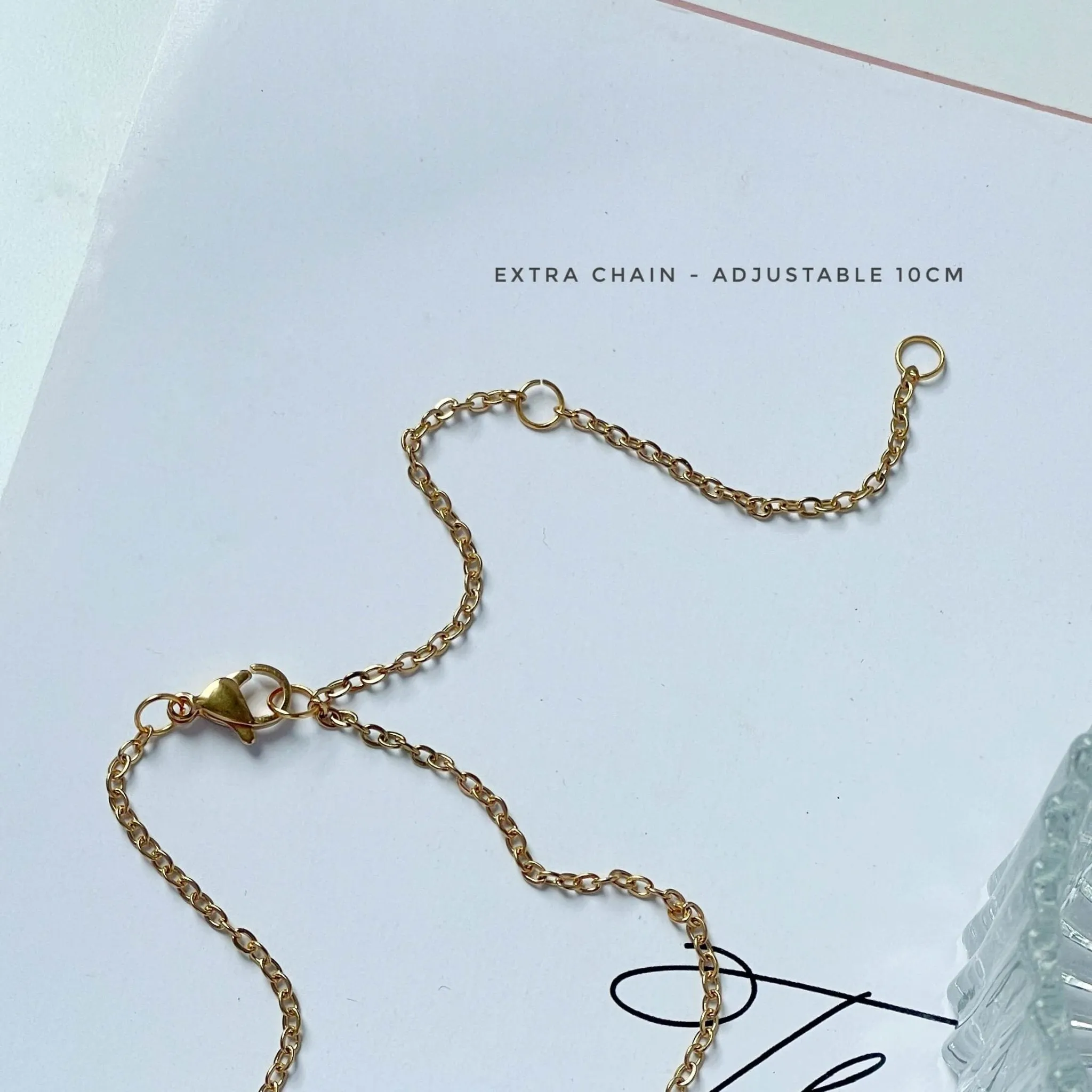 Initial Necklace Gold (A-Z)