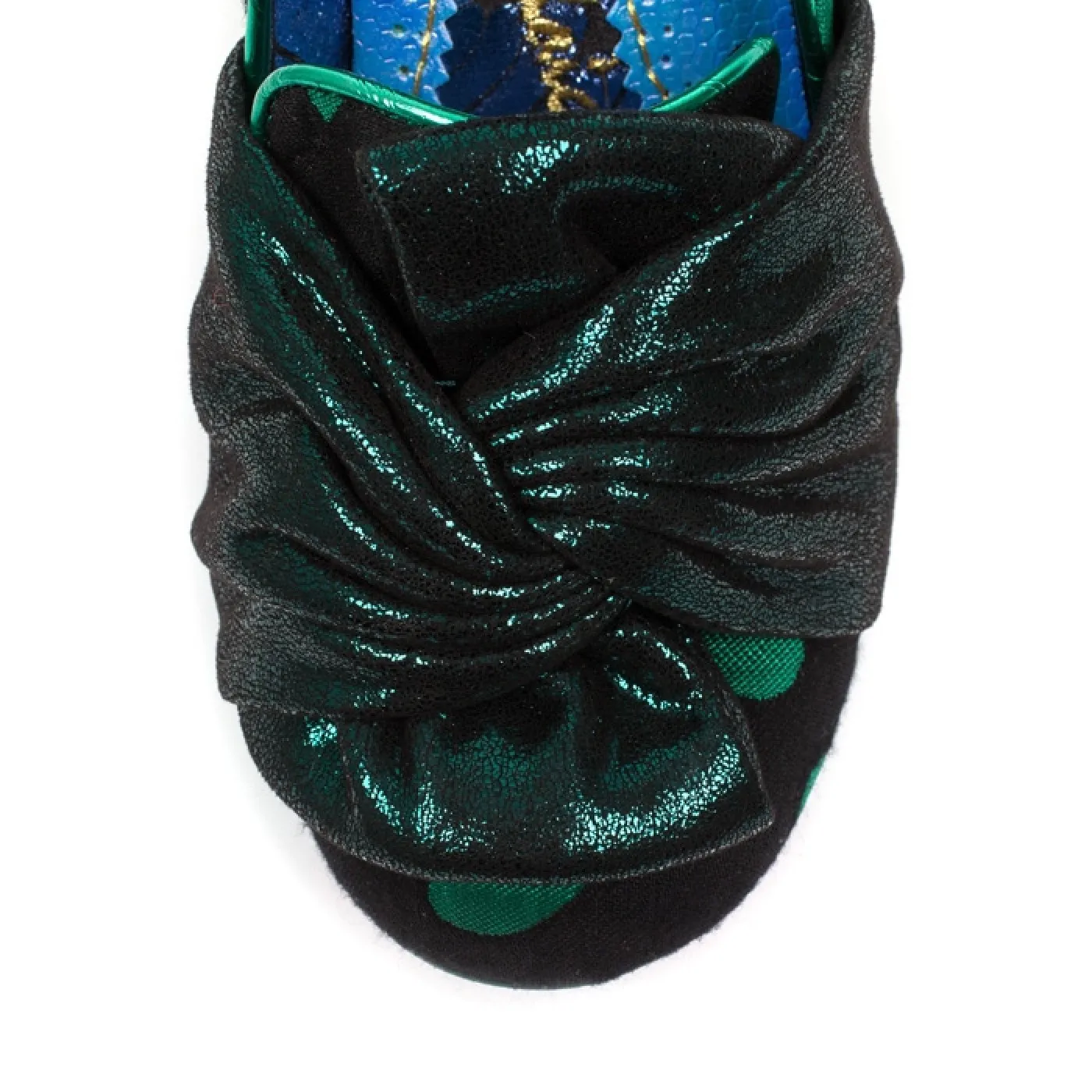 Irregular Choice – Ooh La La Green Hearts Heels