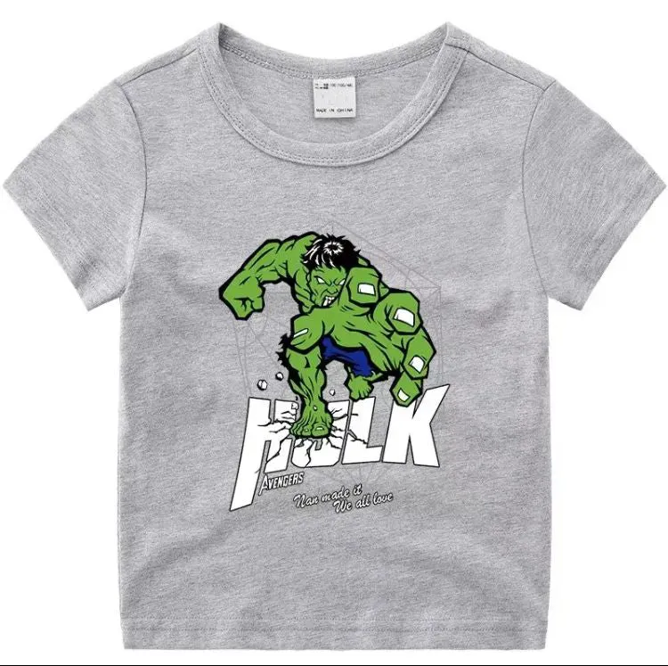 Kids Fahion Hulk Printed Dress S4522004