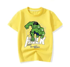 Kids Fahion Hulk Printed Dress S4522004