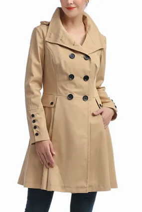 Kimi + Kai Women's Ellie Waterproof Trench Coat