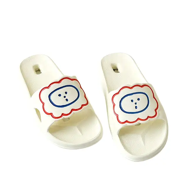 Lion Bathroom Slippers Shoes Home Soft Nonslip water hole Couple Gifts