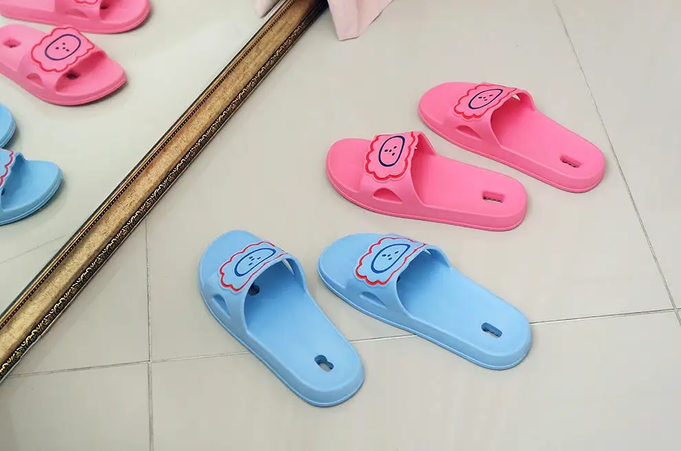 Lion Bathroom Slippers Shoes Home Soft Nonslip water hole Couple Gifts