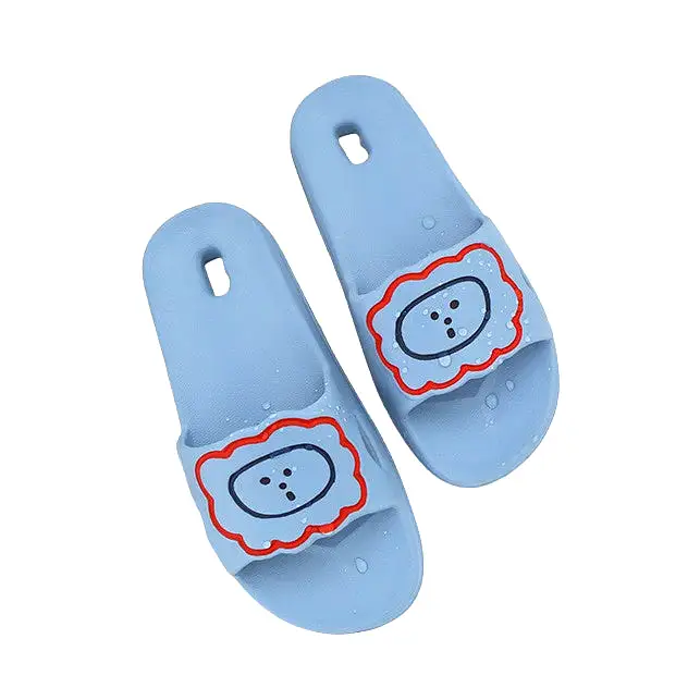 Lion Bathroom Slippers Shoes Home Soft Nonslip water hole Couple Gifts