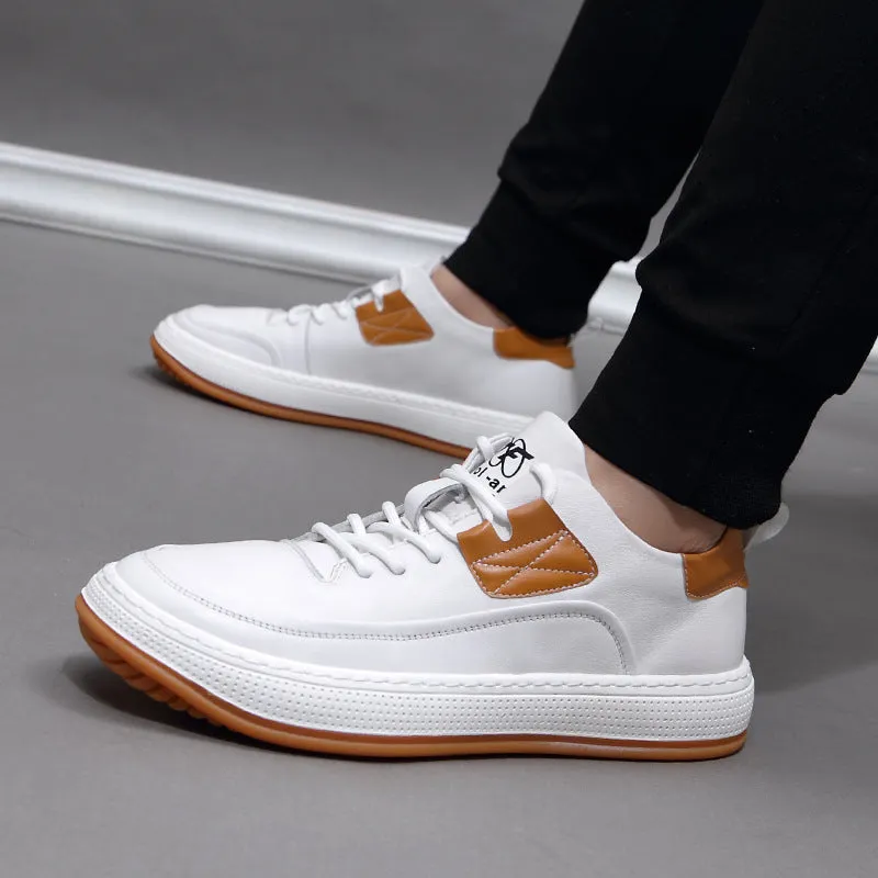 Men's Artificial PU Casual Fashion All-matching Sneakers