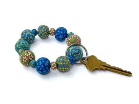 Mimi's Garden All Clay Wrist Key Chain