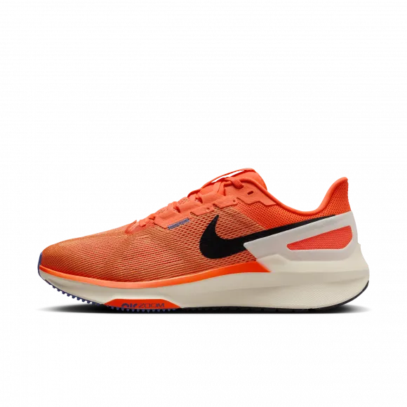 Nike Structure 25 Men's Road Running Shoes (Extra Wide) - Orange - Recycled Content Minimum