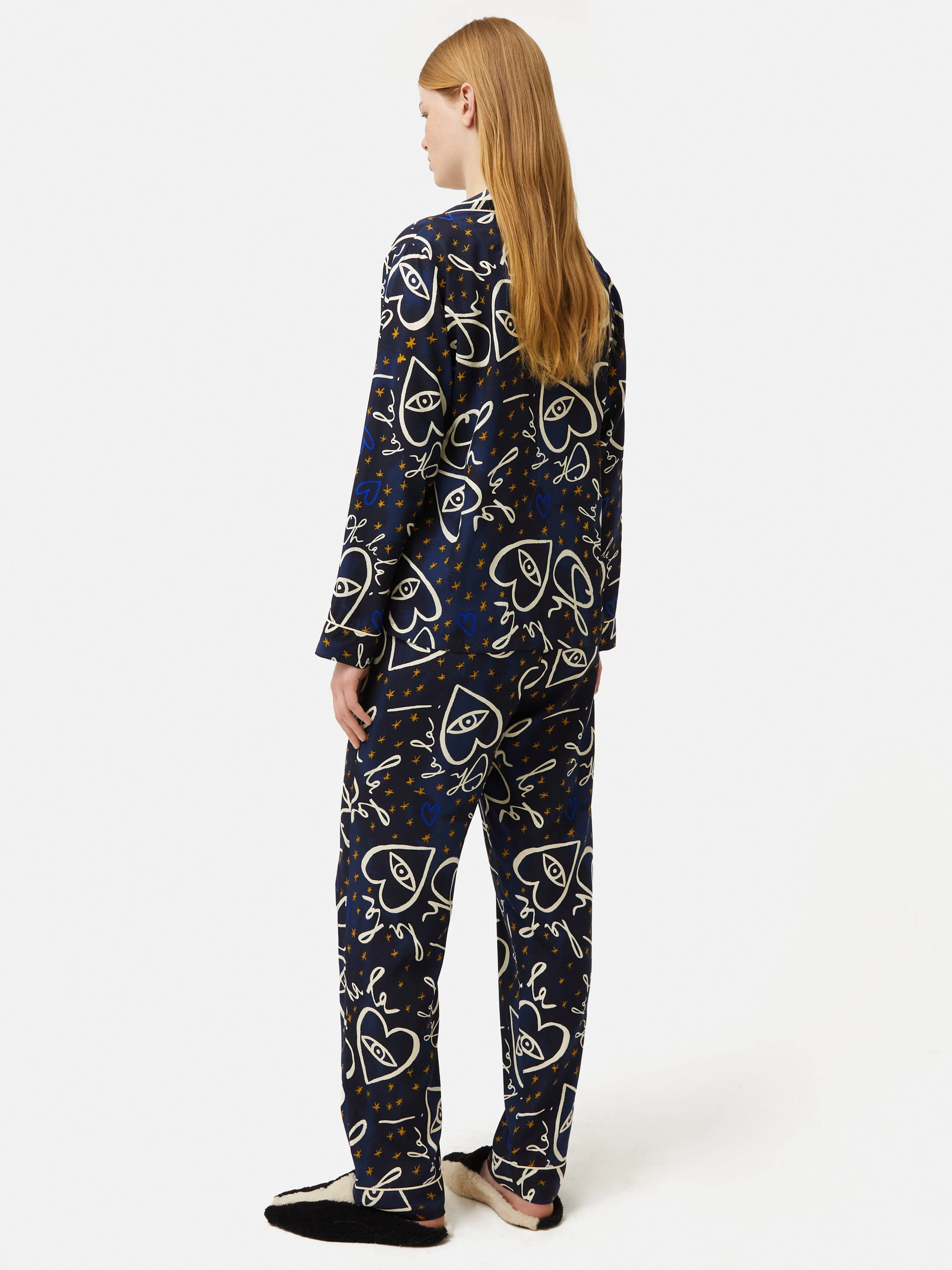 Oh La La Modal Pyjama | Navy