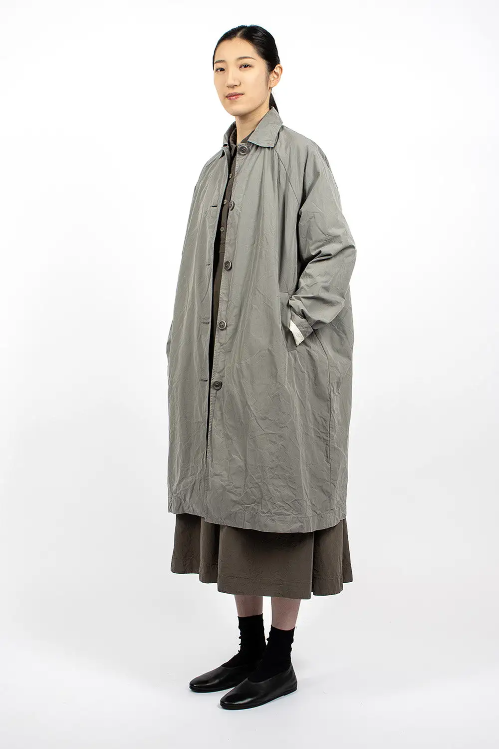 Olivia Coat Light Grey