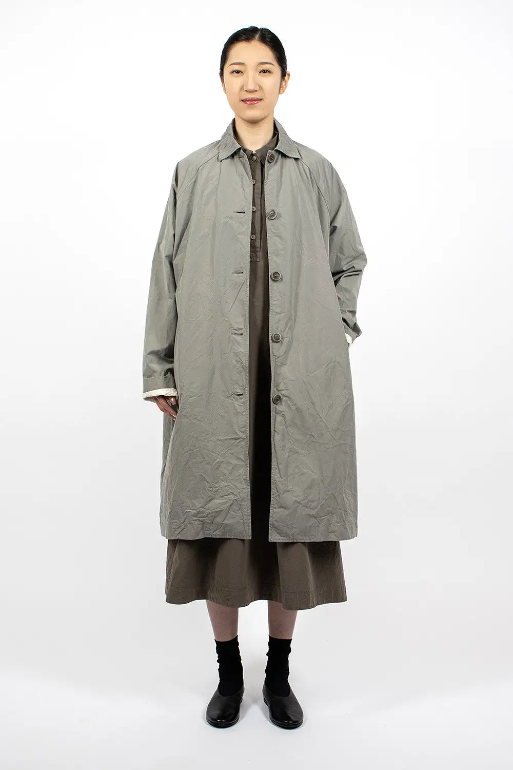 Olivia Coat Light Grey