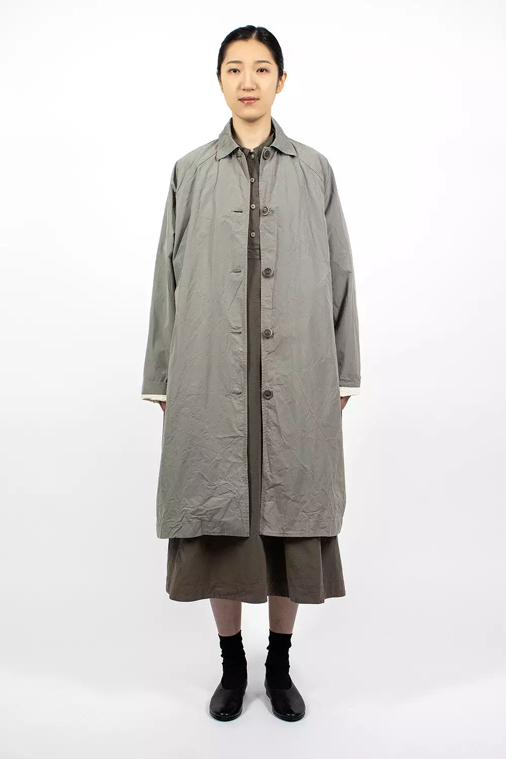 Olivia Coat Light Grey