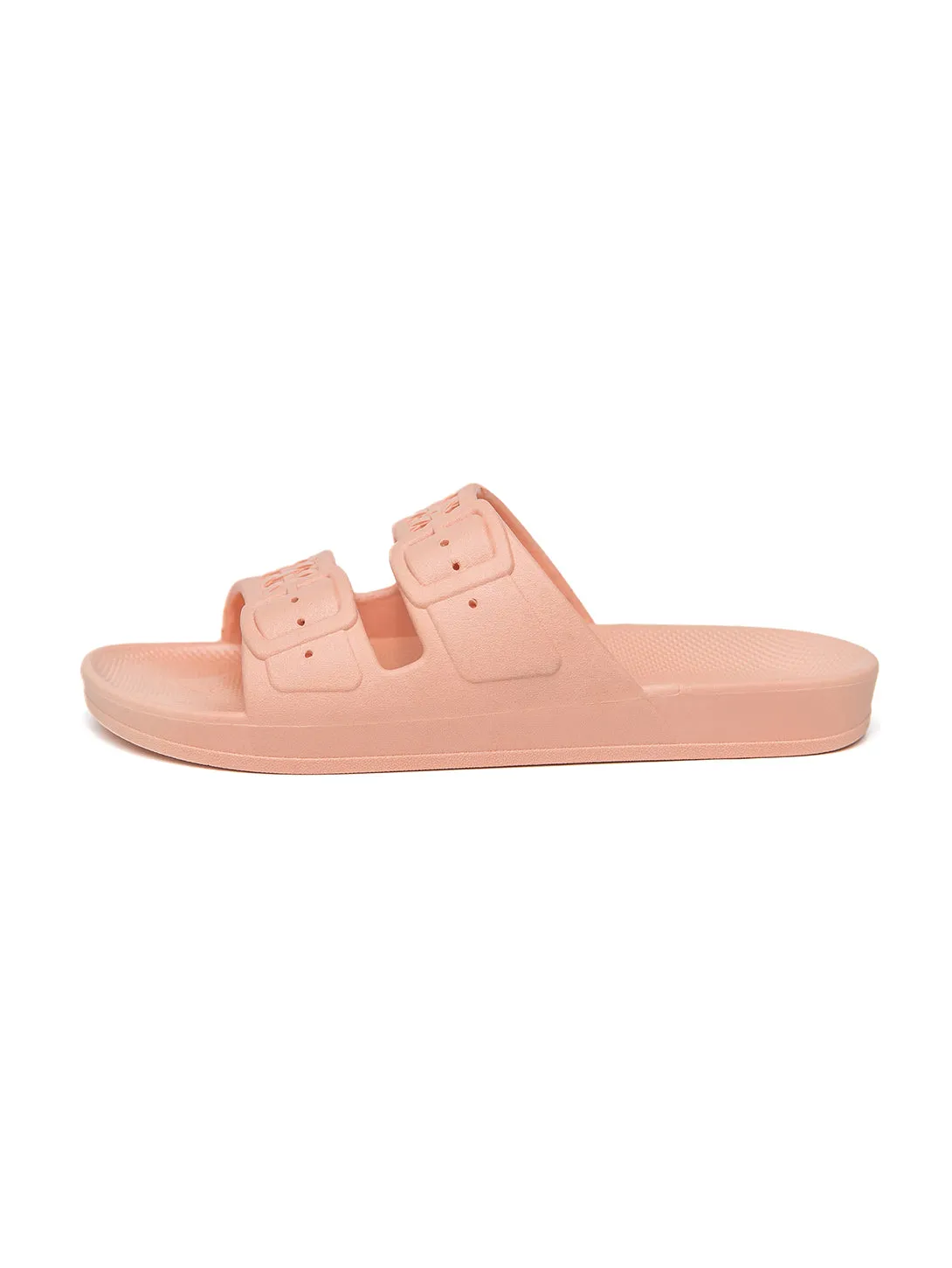 Paz Woven Slide - Apricot