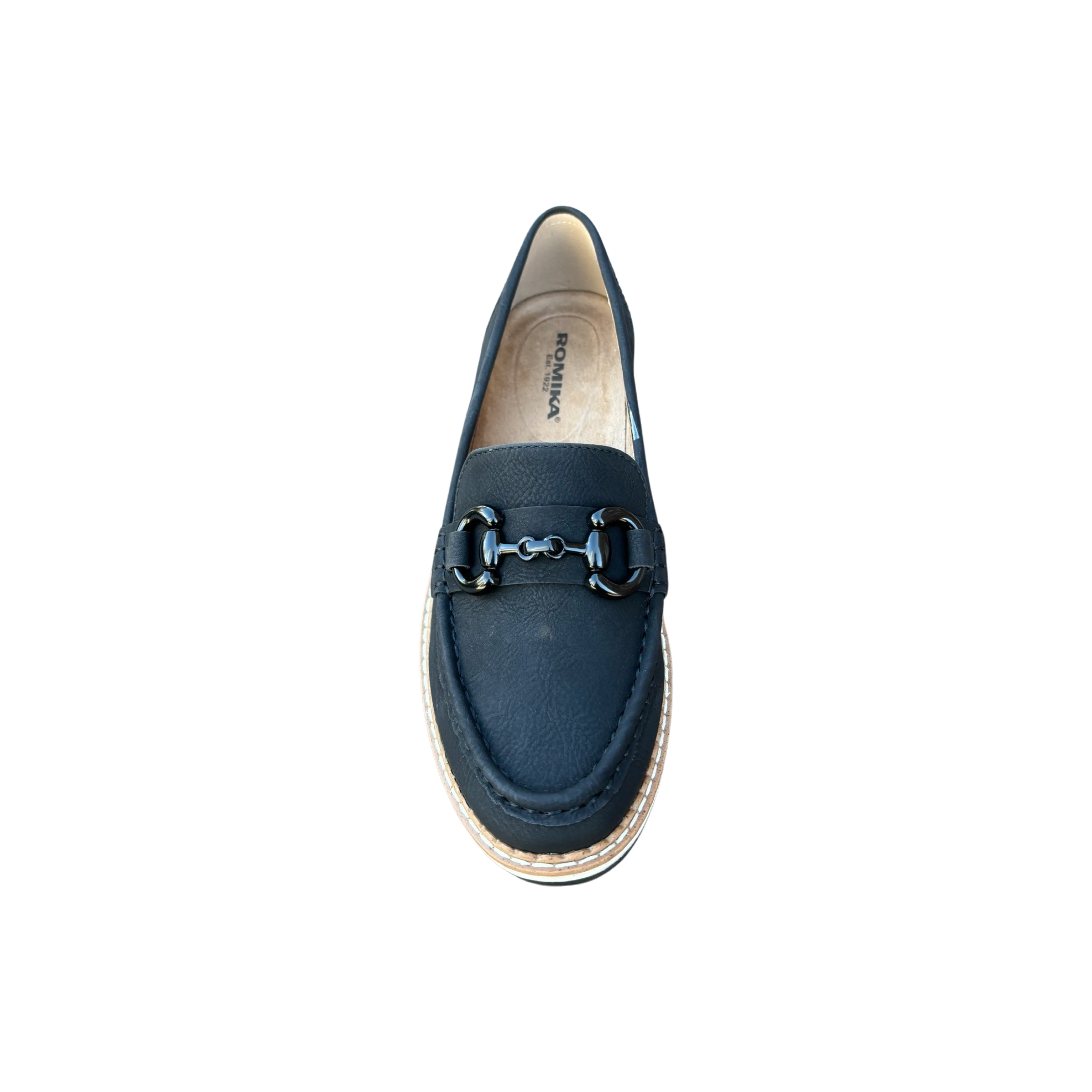 R567613 Black Vegan Loafer