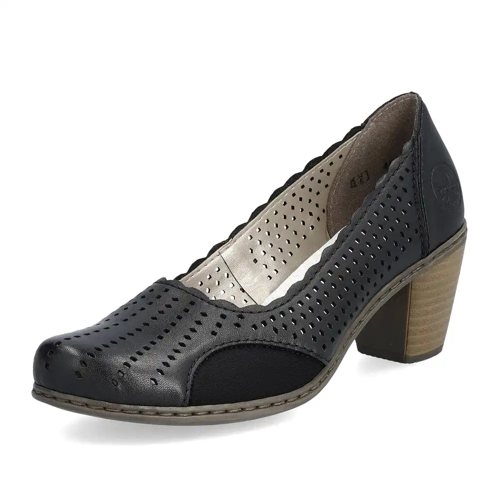 Rieker Black Women's Shoes - 40952-00